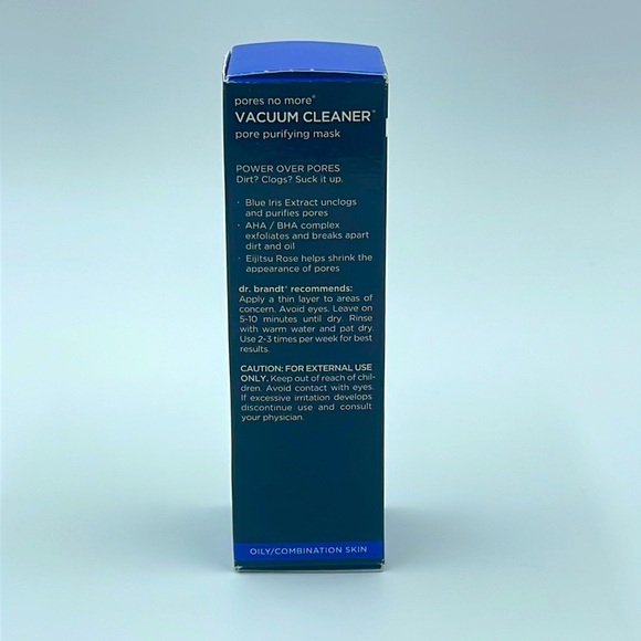 Dr. Brandt Pores No More Vacuum Cleaner Pore Purifying Mask (NWT) - Picture 4 of 6